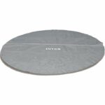 Reinforced bubble cover for swimming pools - Round - Ø 4.57 m - Gray