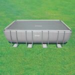 Reinforced bubble cover for swimming pool - Rectangular - 5.49 x 2.74 m - Grey - Image 2