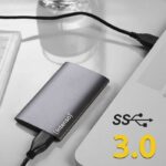 External SSD hard drive - INTENSO - PREMIMUM - 512GB - Gray – Bild 2