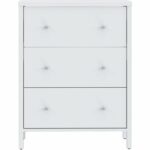 Vanity unit - White - 3 drawers - L64 x D40 x H83 cm - IPSARION