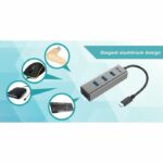 I-TEC USB Hub - USB Type C - External - 4 Total USB Port (s) - 4 USB 3.0 Port (s) - Linux, PC, Mac - Image 4