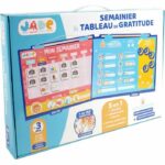 Gratitude Weekly Calendar For Children - JADE - Montessori - Educational Game - Mood - Sleep - Game For Children - French Design - Image 2