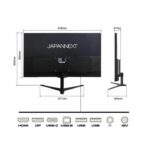 PC screen - JAPANNEXT - 27 WQHD - IPS - 60Hz - USB-C 65W - Image 3