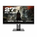 Gaming Screen - JAPANNEXT - 27 WQHD - 165Hz - DP 1.4 - HDMI 2.0 - Ergonomic stand