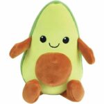 JEMINI Fruity 's box of 6 soft plush fruits and vegetables +/- 17 cm - Image 3