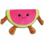 JEMINI Fruity 's box of 6 soft plush fruits and vegetables +/- 17 cm - Image 5