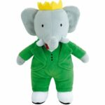 Babar Elephant Plush +/- 20 cm - JEMINI - Perfect representation of the king of elephants. - Image 3
