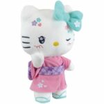 Hello Kitty Kimono Kawai Plush +- 22 cm - JEMINI - Kawaii version with pink kimono and flip-flops. - Image 3