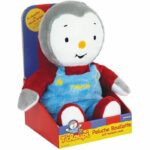 T'choupi Plush Hot Water Bottle +/- 21 cm with Micro Clay Beads - JEMINI - Soothes stomach aches and warms. - Image 4