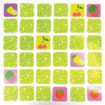 Set of 18 surprise bags - JEMINI - Surprise Market - Fruit or vegetable plush +/- 10 cm, stickers and memo cards - Image 3