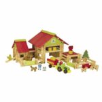 JEUJURA Large farm with tractor and animals - 220 pieces - Image 2