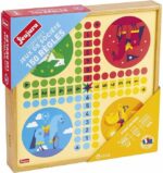 JEUJURA Classic Games Box - 150 rules - Wooden pawns - Image 3