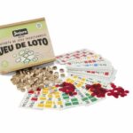 JEUJURA Loto Game - Wooden Box