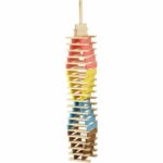 Técap Multicolor - Balancing and construction game - JEUJURA - 200 pieces - Image 2