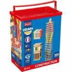 Técap Multicolor - Balancing and construction game - JEUJURA - 200 pieces - Image 3