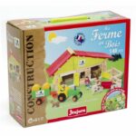 JEUJURA - Wooden Farm with Tractor and Animals - 140 pcs - Image 2