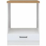 Junona Low Furniture Four 60 cm - Work plan - Brilliant white - Image 2