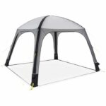 Inflatable shelter - KAMPA - AIR Shleter 300 - 3 x 3 m - Grey and black