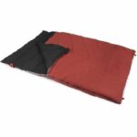Sleeping bag - KAMPA - Lucerne 8 - 2 people - 2.25 mx 1.5 m - Red
