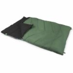 Sleeping bag - KAMPA - Green 12 Double - 2 people - 2.25 m x 1.5 m - Red