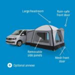 Freestanding awning - KAMPA - Cross Air TC - Polycotton fabric, Air Frame, groundsheet, blackout blinds, mosquito net panel - Image 4