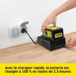 KARCHER Power 18V / 5 Ah battery set + charger - Image 5