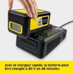 KARCHER POWER 36V / 2.5 Ah battery with LCD display and fast charger - Image 5