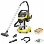 Karcher WD 6 P S V -30/6/22/T Poussie Karcher vacuum cleaner - stainless steel tank 30 L - 1300W (electroportative socket and blower function)