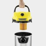 KARCHER WD 3-18 S V-17/20 cordless water and dust vacuum cleaner - Steel - 17 l - Yellow - Image 3