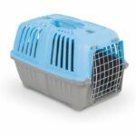 Transport crate - AIMÉ - PRATIKO for Dogs and Cats in Plastic, 48 x 31 x 32 cm, Metal door