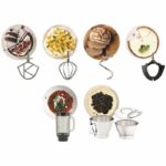 Kenwood KVC85.124.SI - Titanium chef Baker Pastry Chef - 2 stainless steel bowls 3.5L and 5L - Integrated 6kg balance - Blender 1.8L - 1200W – Bild 3