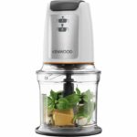 KENWOOD CHP61.00WH - Mini mincer 0.8L - 4 stainless steel blades - 500W - Non-slip base - White - Image 3