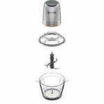 KENWOOD CHP62.400S Easy Chop+ Mini Chopper - 4 stainless steel blades - 600 ML - 2 speeds - Image 5