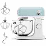 KENWOOD KMX754PB Multifunction Pastry Robot - 1000W Professional Motor - 2 Accessory Outlets - 5L Glass Bowl with