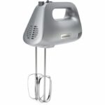 KENWOOD HMP30.A0SI Hand mixer 450W 5 speeds + Turbo - whisk - kneader - silver plastic body