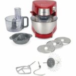 Compact multifunction pastry robot - KENWOOD - KHC290A.E0RD - 1000 W - 4.3 L bowl - Red
