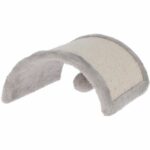 KERBL - HALF MOON scratching post - Gray - 26x22x11cm