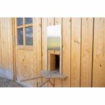 Sliding chicken coop door - KERBL - Alu - 30 x 40 cm - Size M - Image 2