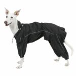 Kerbl Manchester Waxed Dog Coat 50 cm Black