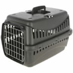Transport box - KERBL - Expedion eco - 45 x 30 x 30 cm - Black - For dogs and cats
