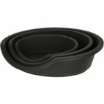 KERBL - DREAMER Basket / Bin - Black - Recycled plastic - 80x60x25cm - Image 2