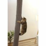 Climbing bag for cats - KERBL - CLIMBER - 16 x 16 x 240 cm - Ceiling mount - Grey - Image 6