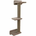 Climbing wall for cats - KERBL - MONTE ALPI - 8 pieces - Grey - Climbing tower - Image 4