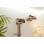 Climbing wall for cats - KERBL - MONTE ALPI - 8 pieces - Grey - Climbing tower - Image 5
