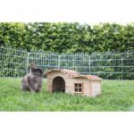 Kerbl Rodent House with Curved Roof Nature 40x25x25 cm - Image 2
