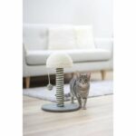 KERBL - Cat scratching post - Trunk 42 cm - FUNGHI - Grey/white - Sisal - Base: ø 30 cm - Image 2