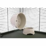 Cage for small animals - KERBL - FLAT NATURE - 80 x 45 x 53 cm - 3 levels - Image 2