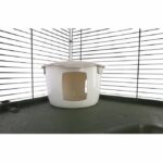 Cage for small animals - KERBL - FLAT NATURE - 80 x 45 x 53 cm - 3 levels - Image 3