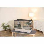 Cage for small animals - KERBL - FLAT NATURE - 80 x 45 x 53 cm - 3 levels - Image 6