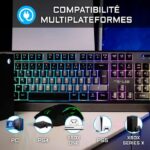 THE G-LAB KEYZ TUNGSTEN Wireless Gaming Keyboard - French - AZERTY - Image 5